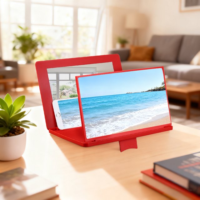 BotaniNest Big Screen Phone Magnifier Upgraded Foldable Design Screen Magnifier Version For Movies Videos And Gaming With A Makeup