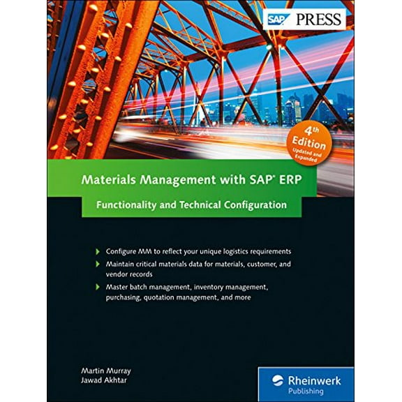 Pre-Owned Materials Management with SAP ERP: Functionality and Technical Configuration (SAP MM) (4th Edition) (SAP PRESS), 9781493213573, 1493213571, Hardcover, 4th edition