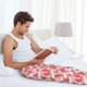 thumbnail image 5 of Balery Sweet Watermelon Pantalones de pijama para hombre, pijama ultraligero, pantalón de descanso-X-Large, 5 of 6