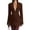 Brown, variant on Elegant Deep V Neck Ruched Mini Autumn Long Sleeve Slim High Waist Fashion Patchwork Club Party Dress Female Clothes