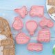 thumbnail image 4 of Molde cortador de galletas para hornear de transporte, para hornear pasteles y galletas Fondant, 4 of 5