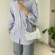 thumbnail image 3 of Moda mujer PU encaje Floral bordado bolso axila Hobos bolsas (blanco) Tmvgtek Para estrenar, 3 of 9