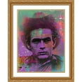 thumbnail image 2 of Stephen Chambers 19x24 Gold Ornate Wood Framed With Double Matting Wall Art Titled - James Dean Circles, 2 of 6