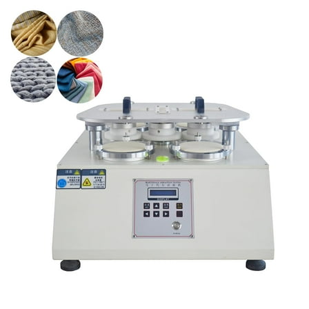Martindale Wear Tester Fabric Abrasion Pilling Degree Testing Machine Four Station