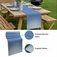 thumbnail image 5 of Blue Ombre Table Runner - 120 Inch Long, Kitchen Dining Table Runner Dresser Scarves, Modern Minimalist Gradient Aesthetic Farmhouse Decor for Coffee Tables Wedding Party Banquet, 5 of 8