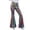 Multicolour, variant on Womens Sequin Flare Pant Sparkly High Waisted Leg Bell Bottom Glitter Trousers Night Out Clubwear