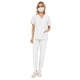 thumbnail image 2 of Conjuntos de batas para mujer, ropa de trabajo cómoda de verano, conjunto de uniformes de enfermería finos M Yuyangstore Uniforme de enfermera, 2 of 8