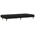 thumbnail image 3 of vidaXL 2 Piece Sofa Set Black Velvet, 3 of 5