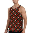 thumbnail image 2 of Fuzoiu Christmas With Character Print Men's Workout Tank Tops,Sleeveless Gym Shirt Quick Dry,Fitness Bodybuilding T-Shirt,Muscle Athletic Workout Tee-XX-Large, 2 of 7