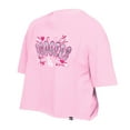 thumbnail image 2 of Girls Youth New Era Light Pink Los Angeles Dodgers Flip Sequin Team T-Shirt, 2 of 3