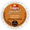 Folgers Gourmet Selections Caramel Drizzle Coffee, K-Cup Portion Pack for Keurig Brewers (96 Count)