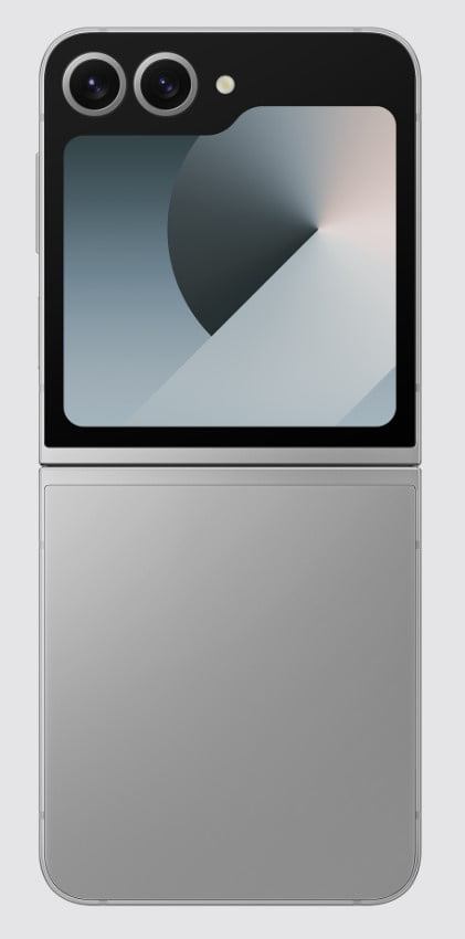 Pre-Owned Samsung Galaxy Z Flip 6 5G 256GB - T-Mobile - Silver Shadow (Good)