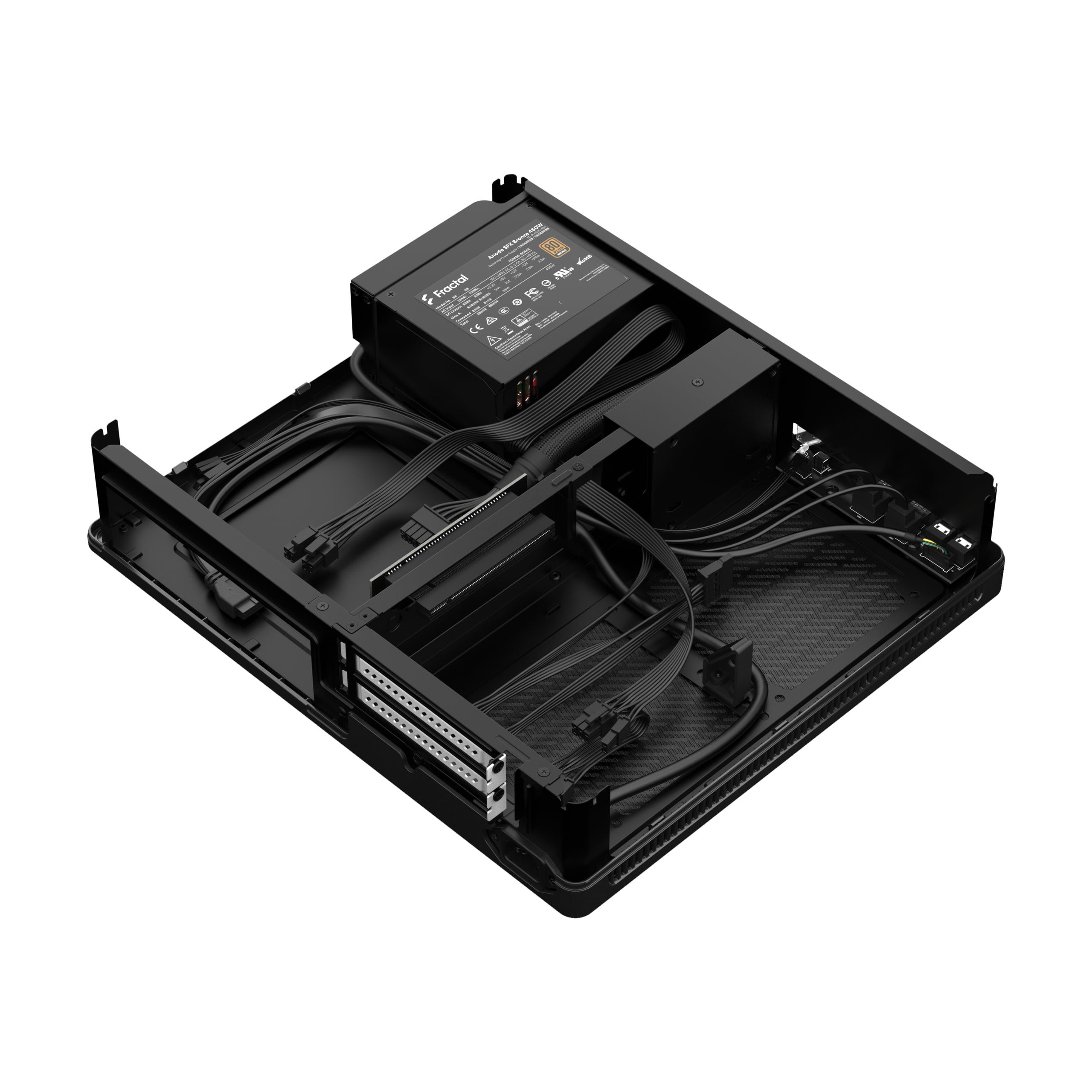 Fractal Design Node 202 + Integra SFX 450W PSU Mini-ITX Case