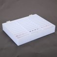 thumbnail image 3 of Caja de puntas vacía para exhibición y organización de uñas postizas, almacenamiento de decoración de uñas en color blanco, 3 of 8