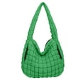 thumbnail image 2 of Zznnkj Quilted Tote Bag for Women, Lightweight Puffy Padding Hobo Bag with Compartment, Large Puffer Shoulder Bag Handbag for Travel, Work, Gym, 2 of 5