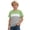 Z01-01Light Green, variant on Vrotazzy Stylish Graphic Crew Neck Tee for Youth Boys Comfortable Casual Short Sleeve Shirt Playwear Daily Wear