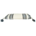 thumbnail image 5 of Creative Co-Op Cotton Knit Throw Pillow with Ruffle Edge, Multicolor, 5 of 7