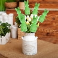thumbnail image 5 of FEOLGEHLY 13 inch Easter Bunny Bowtie Branches for Vase, Synthetic Embroidered Floral Pick for Vase Bouquet, Spring Home Decoration for Table Mantel, Artificial Flower Stem with Rabbit Design, 5 of 7