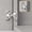 2 Pieces, variant on General 2 Pieces 1-1/4 in Overlay Soft Close Concealed Hinge for Face Frame Door, 105° Open Angle Concealed Stainless Steel Hinges for Face Frame Door, Soft Close Cabinet Hinge Satin Nickel