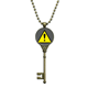 thumbnail image 1 of Logo advertencia Llavero Collar Colgante Bandeja Cadena Embellecida Unbranded M, 1 of 3