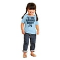thumbnail image 4 of Future Gaming Buddy Gamer Dad Joke Toddler Boy Girl T Shirt Infant Toddler Brisco Brands 4T, 4 of 6