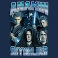 thumbnail image 2 of Mens Star Wars Anakin Skywalker Collage T Shirt, 2 of 4