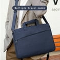 thumbnail image 7 of Wovilon 15.6-inch Laptop Messenger Bags (Dark Blue), Shoulder Bag for Laptop or Tablet, Sleek, Durable and Water-Repellent Fabric, Lightweight , Business Casual or School, 7 of 7