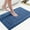 Navy, variant on Smiry Microfiber Bathroom Rugs, 16"x24" Soft and Absorbent Bath Rugs, Non-Slip Machine Wash bath mats, Beige