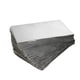 thumbnail image 1 of 27 piezas 50x30cm 197mil/5mm 43,4 pies Cuadrados Bloque De Calor Estera Insonorizante Amortiguador De Sonido Alfombrilla Aislante Cara De Papel De Aluminio Intensivo, 1 of 7