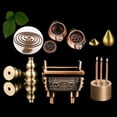 thumbnail image 4 of GROWTH TANK Metal Incense Burner Censer Incensory Holder Home Decorative #4 4, 4 of 6