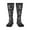 2 Black-1, variant on Snake Pattern Women’s Knee High Crew Socks,Trouser Socks Comfortable, Breathable, Moisture-Wicking and Soft