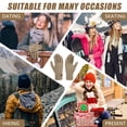 thumbnail image 6 of FZ FANTASTIC ZONE Womens Winter Warm Touch Screen Gloves Elastic Cuff Thermal Knit Gloves for Women Cold Weather Gifts, 6 of 6