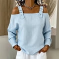 thumbnail image 2 of Breathable Linen Tops for Women Beach Vacation Flowy Summer Outfit, 2 of 4