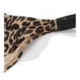 thumbnail image 2 of Victoria's Secret Shine Strap Brazilian Bikini Swim Bottom Leopard Print Size Small NWT, 2 of 2