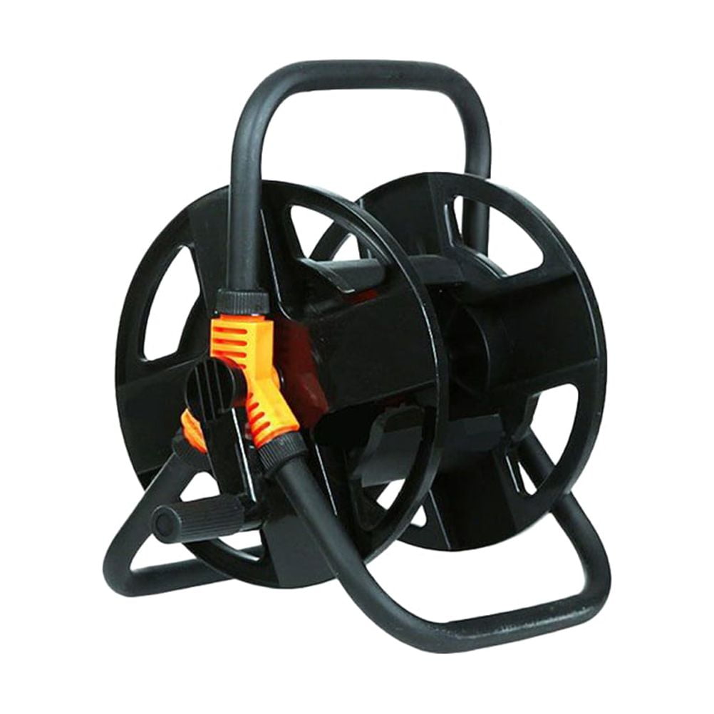 FOMIYES Water Hose Reel Black for Organizing with Space-Saving Design and Easy Installation 3Pcs