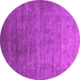 thumbnail image 1 of Ahgly Company Indoor Round Oriental Pink Industrial Area Rugs, 7' Round, 1 of 4