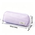 thumbnail image 2 of Multi-layer Cloth Pencil Case Set – Elegant Japanese and Korean Style Multi-Functional Stationery Storage Box for Office and Creative Use (2-Pack), 2 of 5