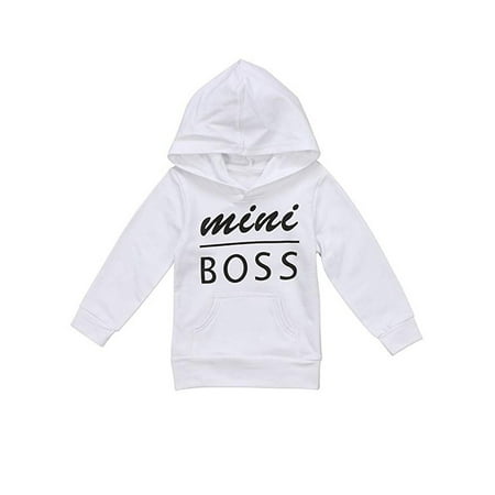 

Bmnmsl Casual Baby Boy Girl Hoodie Tops Hooded Sweatshirt Outdoor