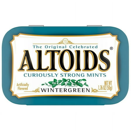Pack Of 2 Altoids Wintergreen Sugar Free Breath Mints - 1.76 oz (Packaging May Vary)