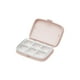 thumbnail image 1 of Naiovety Caja de almacenamiento semanal para medicamentos de viaje, solución práctica y segura para necesidades de medicamentos, Almacenamiento y organización del hogar rosa seis cuadrícula, 1 of 6