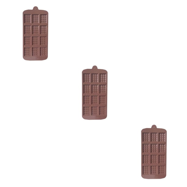 Matsuzay 12 Cavity Chocolate Mold Tasteless Jelly Ice Trays Supplies Cake Baking Wear-resistant Washable Handheld Molds Tool Fondant Type1 NO1
