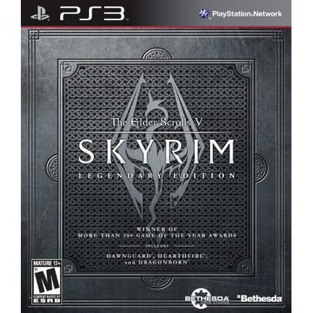 Skyrim Legendary Edition (PS3) (Best Rpg Ps3 2019)