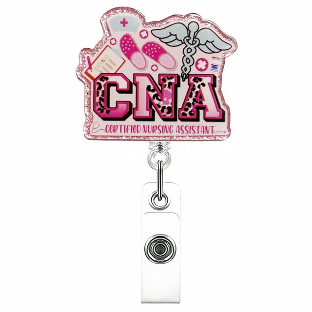 Bobine de Badge Rétractable Pailleté Accessoire à Languette Porte-Badge Acrylique Réutilisable Porte-Cartes d'Identité avec Clip pour Travail École Événements Fêtes et Plus Cheminée Guirlande de Noël avec Guirlande de Neige