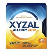 Xyzal Allergy 24 Hour Relief Of Tablets, 35 Ea, 3 Pack