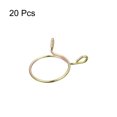 thumbnail image 3 of Unique Bargains Fuel Line Hose Clips, 20 Pack 30mm 65Mn Steel Single Wire Tubing Spring Clamps, 3 of 5