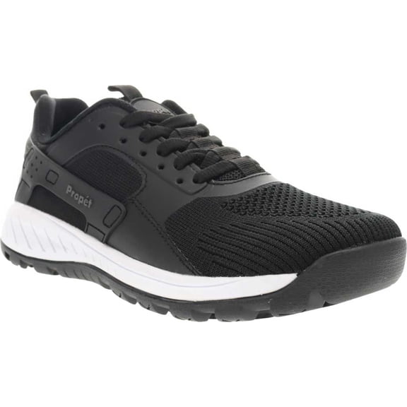 Men's Propet Visp Sneaker Black/White