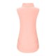 thumbnail image 5 of Top marrón,Blusa informal de cuello alto sin mangas para mujer, color liso, tejido elástico suave, ideal para uso diario y en casa, sopatenor, 5 of 9