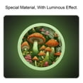 thumbnail image 2 of Mushroom Fluorescent Drawer Pulls with Screws: Round 4-Pack Glow-in-the-Dark Knobs for Kitchen Cabinets, Wardrobes, Dressers - Stylish Kitchen Hardware and Drawer Decor, 2 of 6