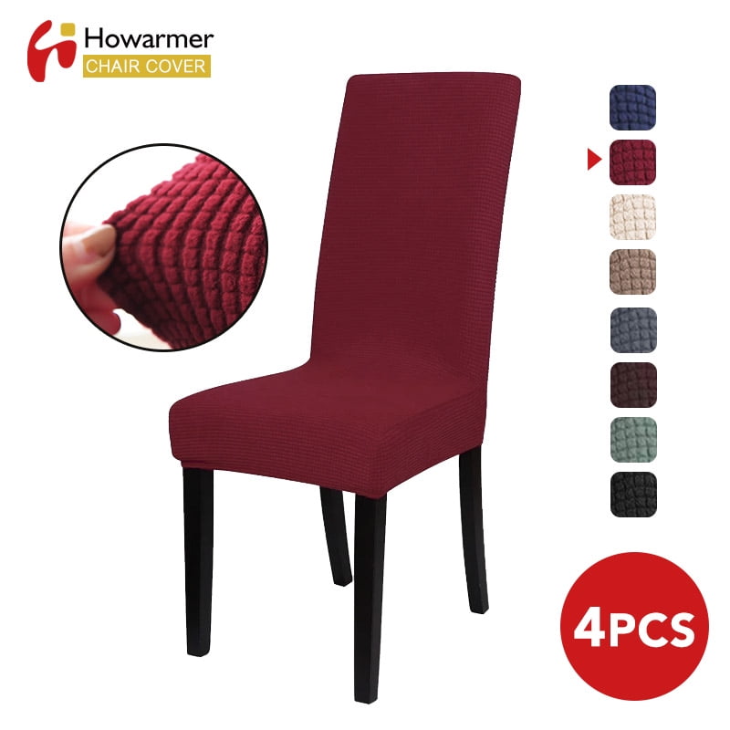 Decorative Stretch Chair Cover Details about   Dining Room Chair Covers,Parson Chair Slipcovers 