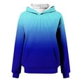 thumbnail image 7 of UPPADA Cute Oversized Graphic Hoodies for Women Gradient Color Graphic Pullover Sweatshirts Comfy Outfit with Pockets Fall Blue,S, 7 of 7